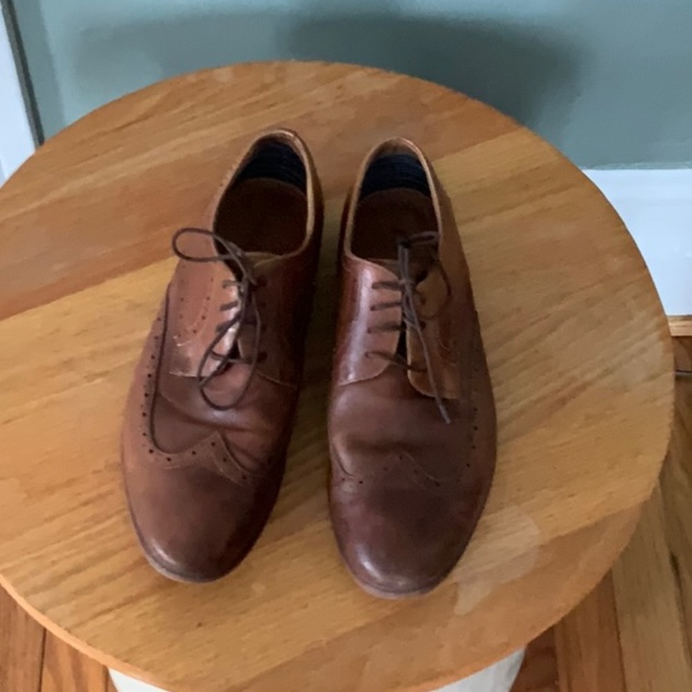 Aldo brown oxford dress shoes